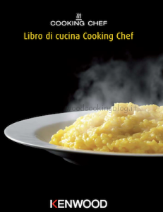 come ricevere il ricettario kenwood cooking chef